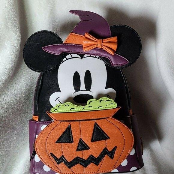 COPY - LOUNGEFLY  Disney Halloween Minnie Mouse Witch Backpack